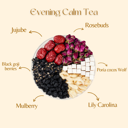 Evening Calm - Vitamin A skin nourishment fruit tea (Subtle Taste)