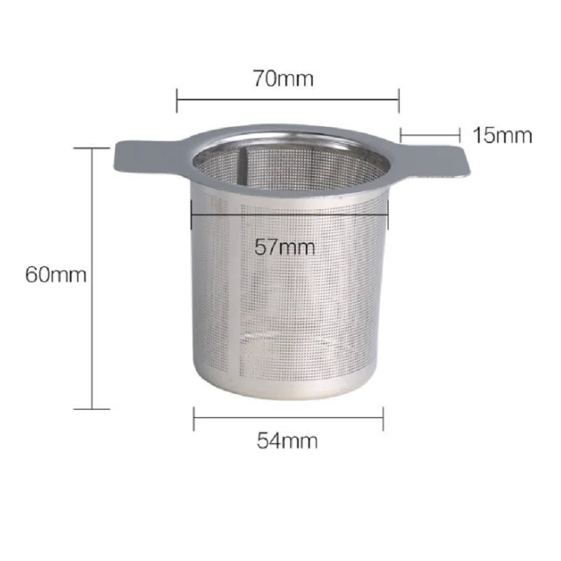 Stainless Steel Mesh Tea Infuser with Lid