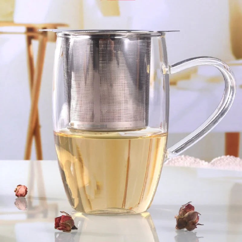 Stainless Steel Mesh Tea Infuser with Lid