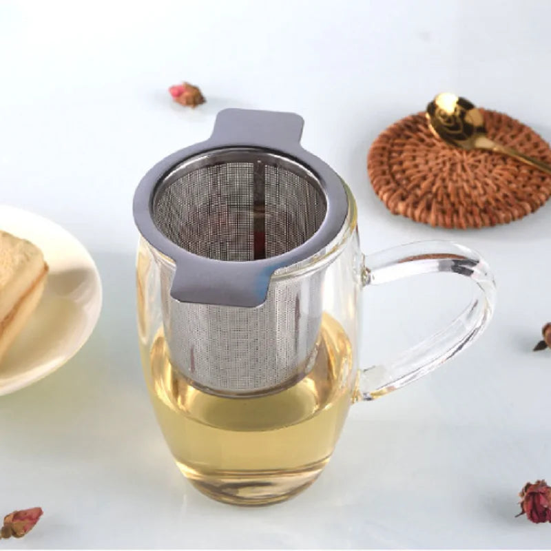 Stainless Steel Mesh Tea Infuser with Lid